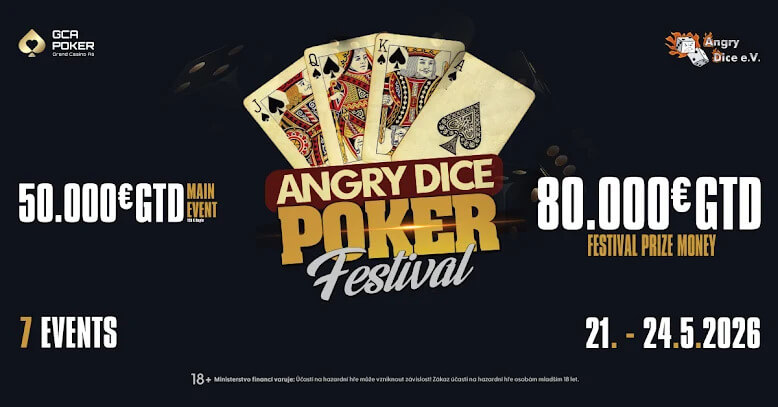 Program Angry Dice festivalu v&nbsp;GCA