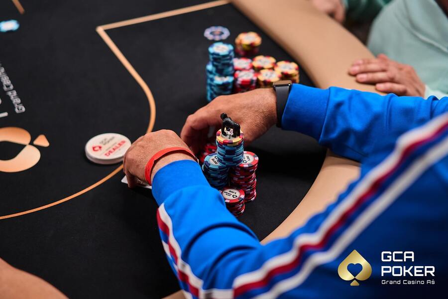 Turnajové žetony hráče v&nbsp;Grand Casinu Aš