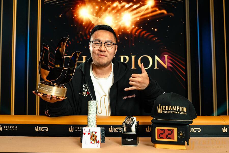 Šampion $100K Main Eventu Danny Tang