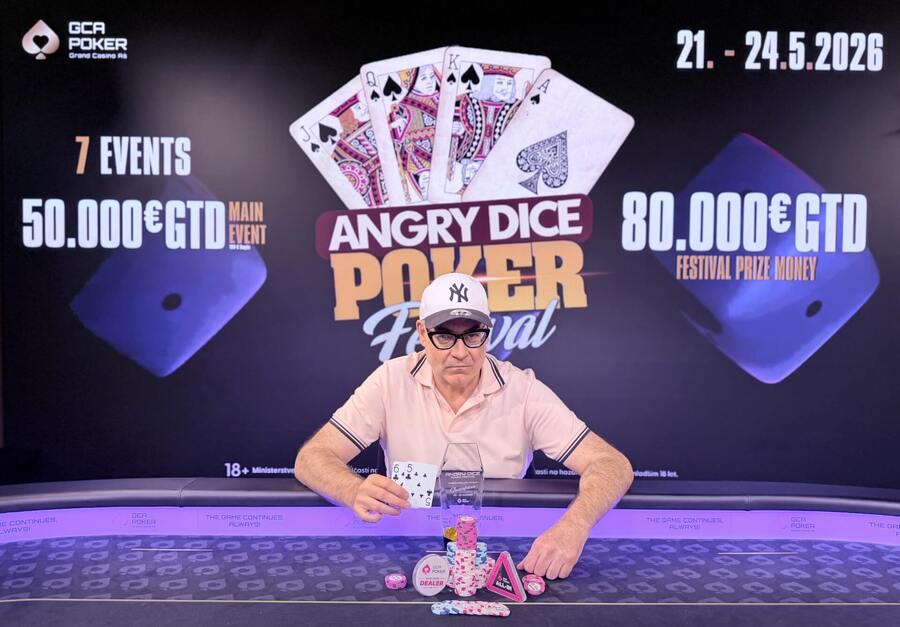 Španělský šampion Angry Dice Main Eventu MARQUITOS