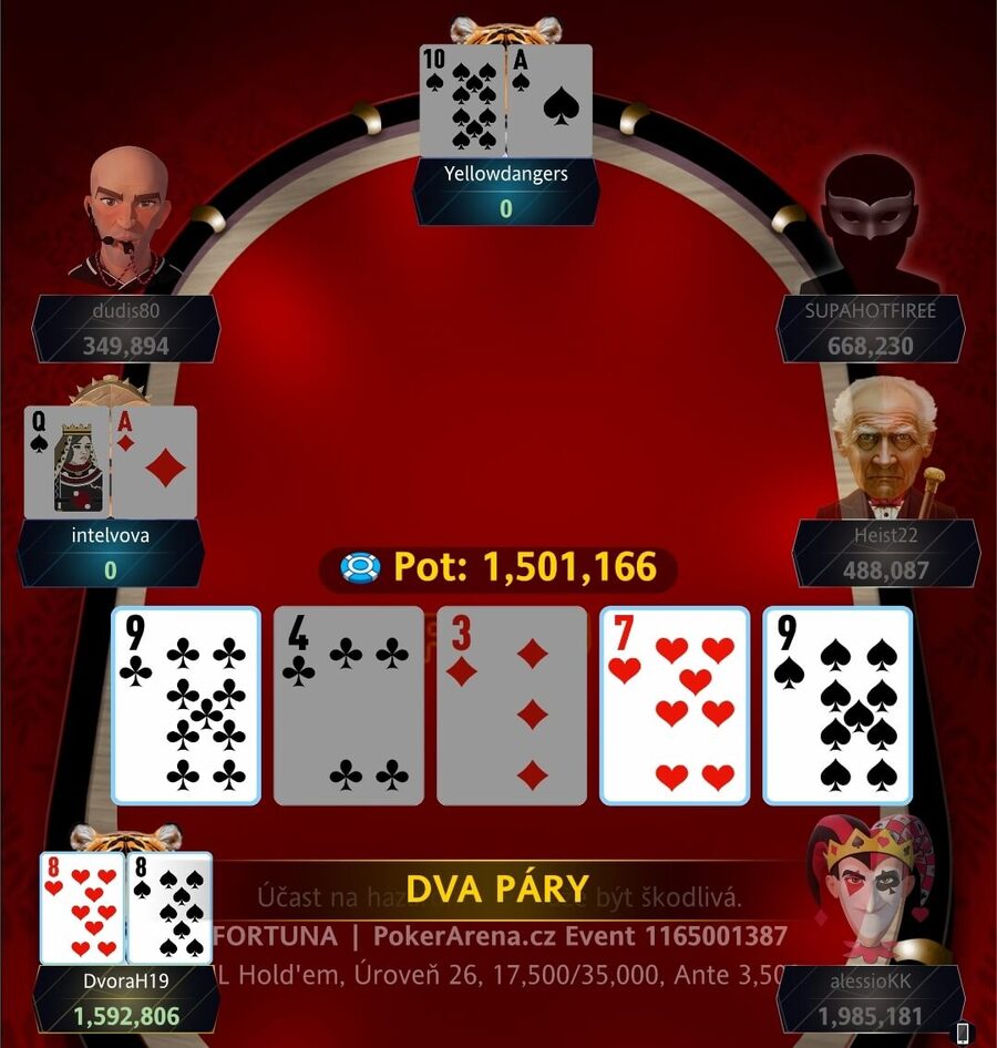 Handa, ve které padlo největší bounty €90
