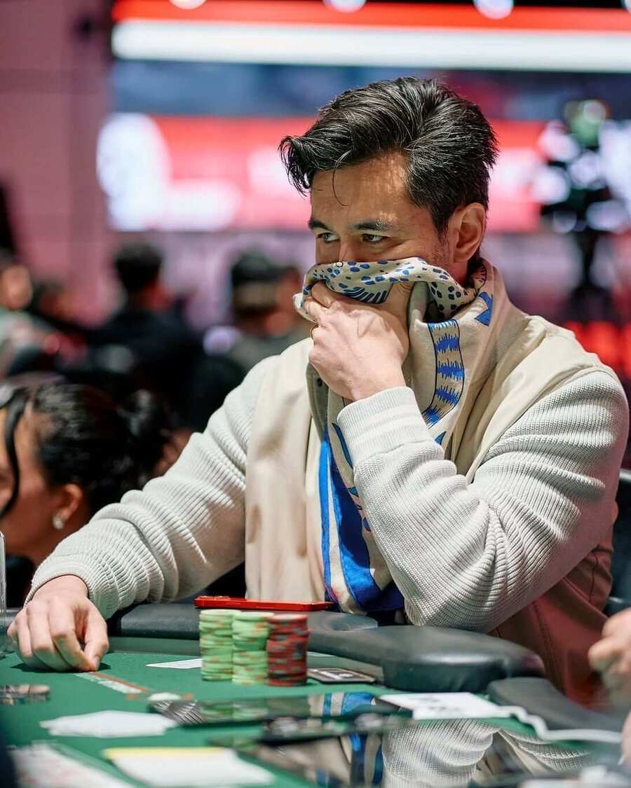 Chipleader finále Galen Hall