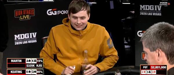 Martin Kabrhel v Million Dollar Game na WSOP