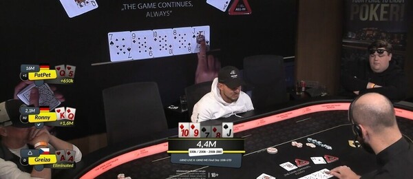 Smolné vyřazení Greizy z Main Eventu