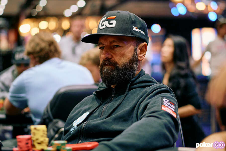 Daniel Negreanu během WSOP na PokerGO.com