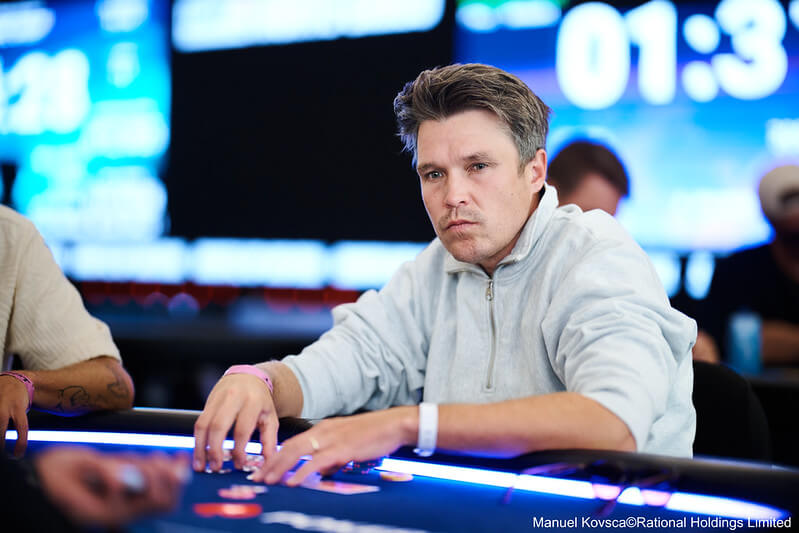Chipleader $25K PLO High Rolleru Eelis Parssinen