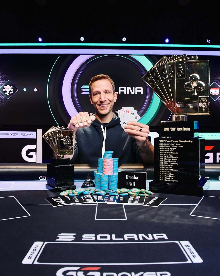Benny Glaser získal devátý náramek