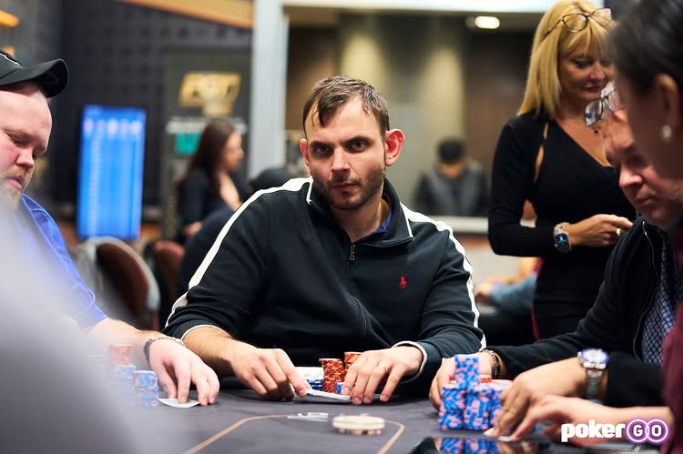Karel Mokrý na PLO Series od PokerGO.com