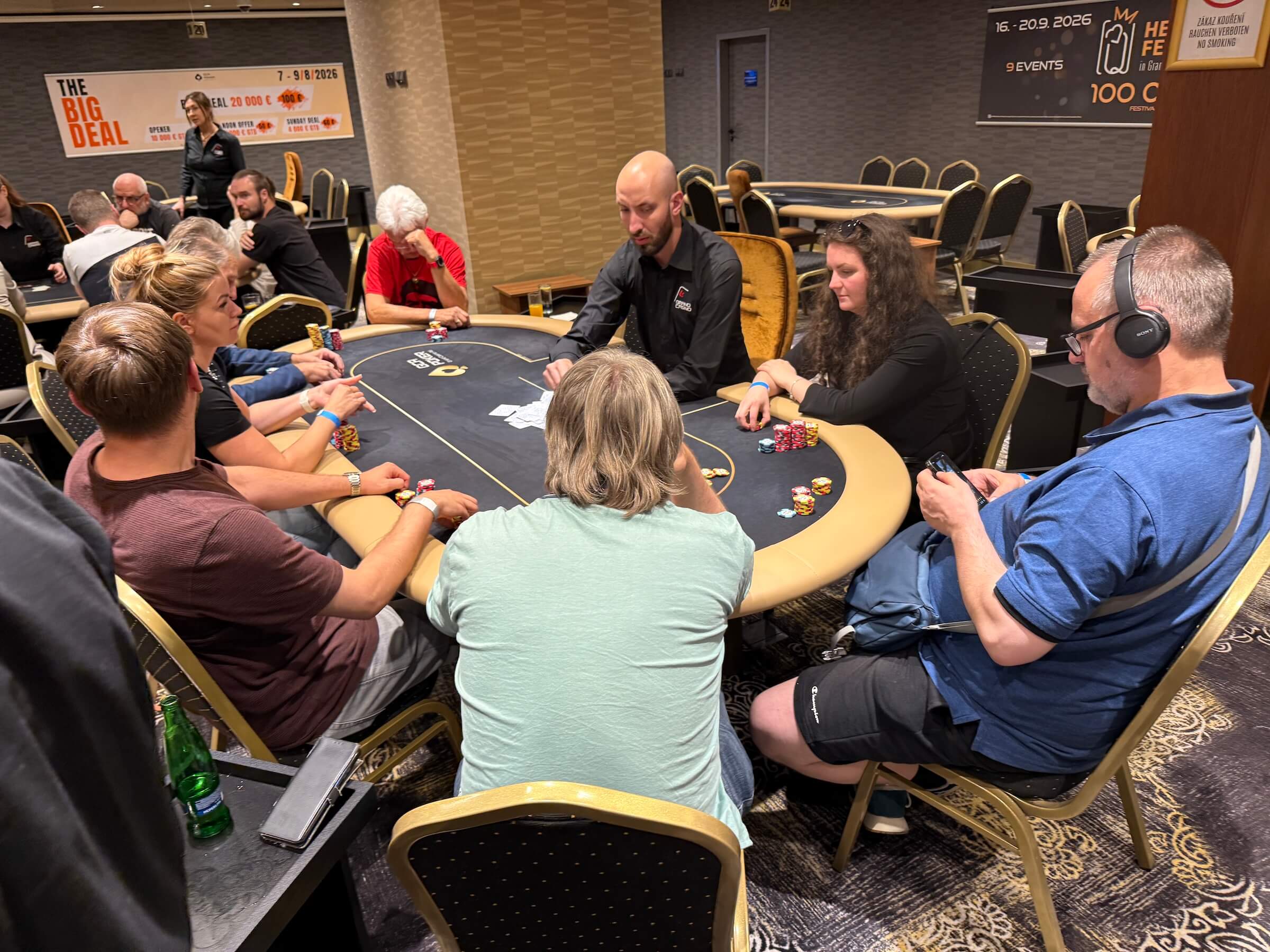 PokerArena tým v&nbsp;GCA