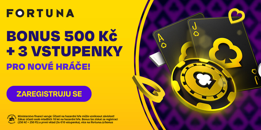 Zahrajte si PokerArena Event na Fortuně s&nbsp;bonusem pro nové hráče