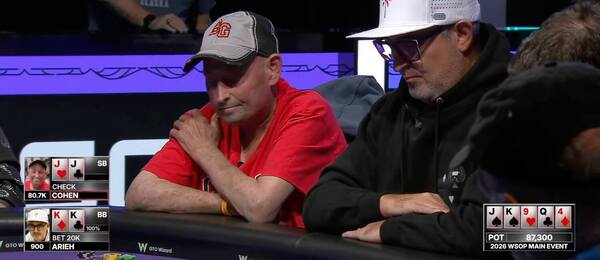 Josh Arieh v Main Eventu WSOP 2026