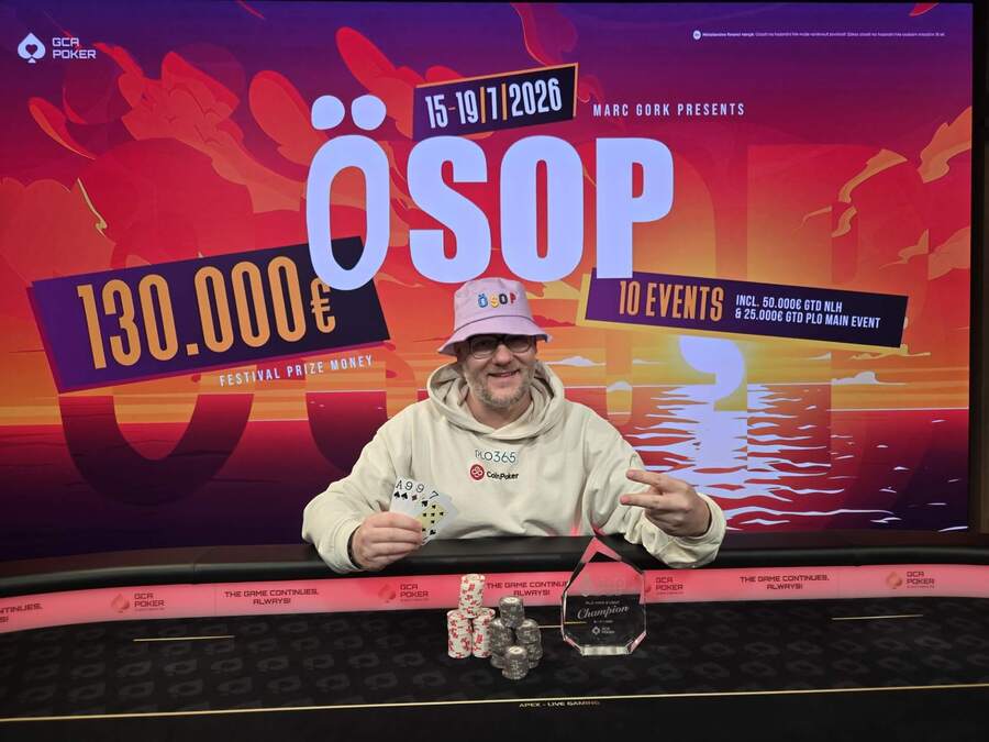 PLO Main Event ovládl Marc Gork