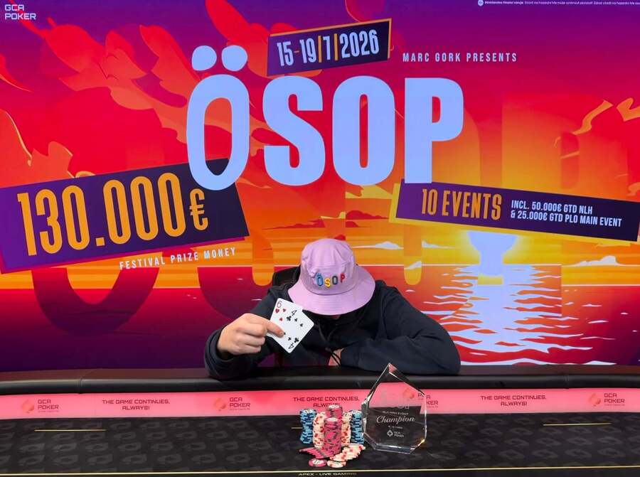 Ankes Son ovládl dohrávku ÖSOP Main Eventu