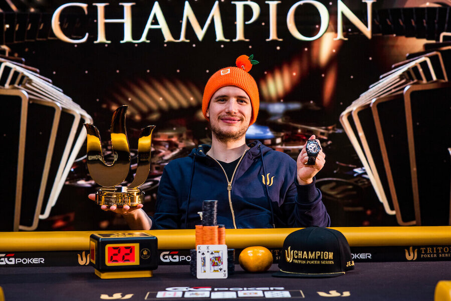 Roman Hrabec na Triton Poker Series