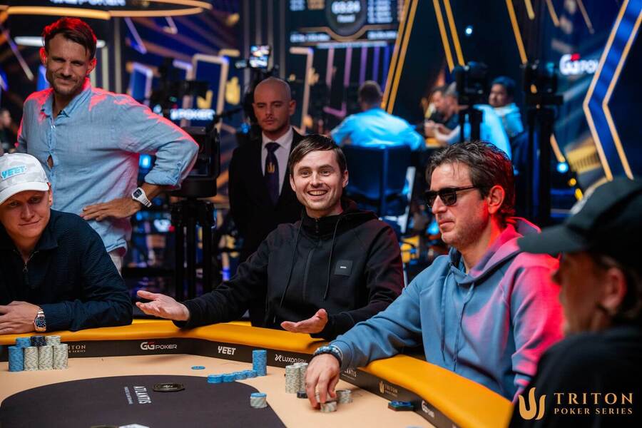 Martin Kabrhel v&nbsp;Triton Poker turnaji