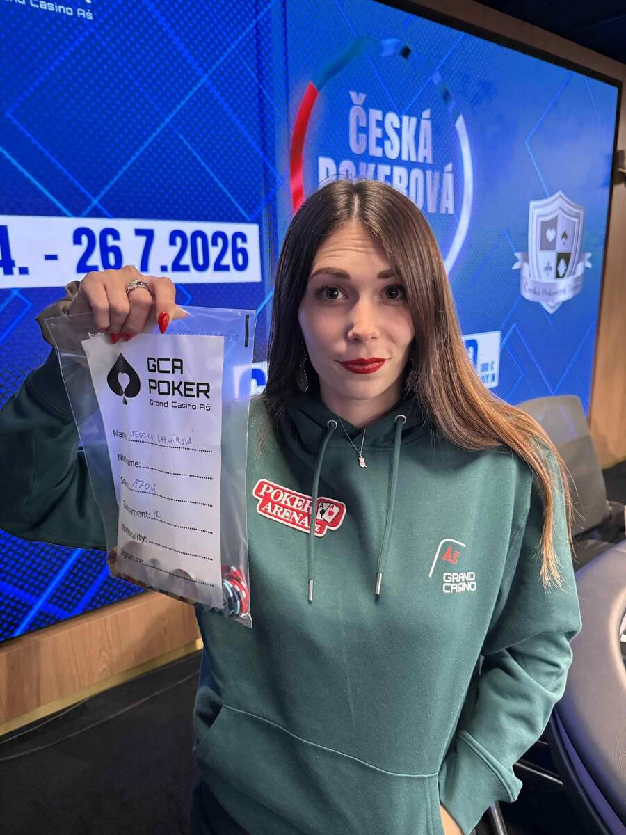 Jessica Kazimírová alias Srdcová královna na ČPT v&nbsp;GCA