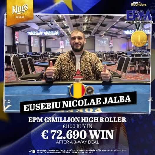 High Roller skončil rumunským triumfem