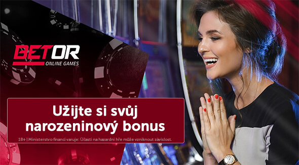 Narozeninový bonus v&nbsp;online casinu
