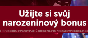 Získejte narozeninový casino bonus