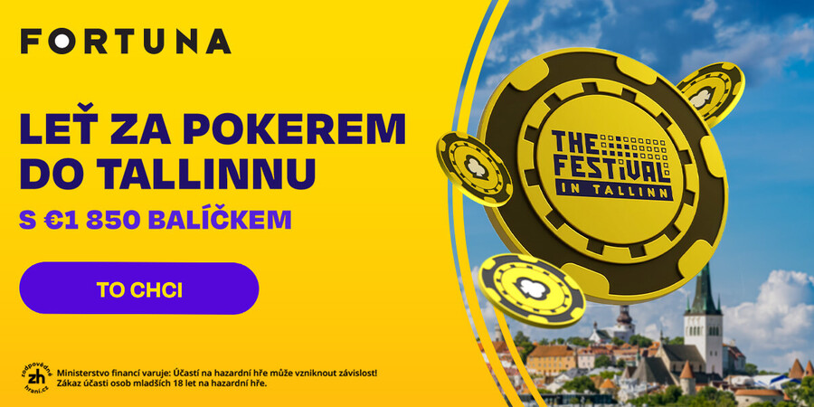 Zahrajte si novou kvalifikaci na The Festival Tallinn na Fortuně