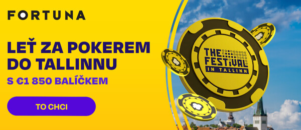 Zahrajte si novou kvalifikaci na The Festival Tallinn na Fortuně