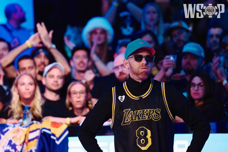 Jamie Shaevel ve finále Main Eventu WSOP 2026