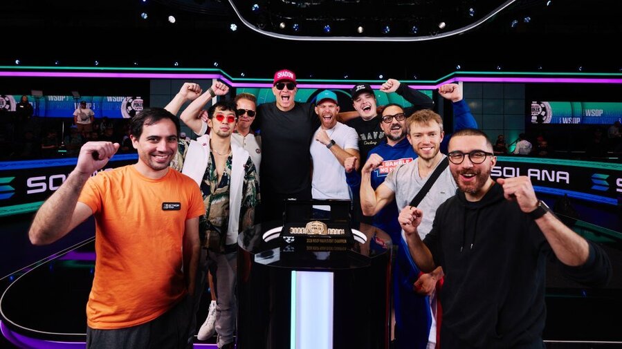 Finalisté WSOP 2026 Main Eventu