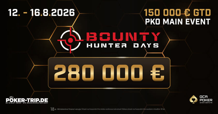 Pořádná turnajová akce je připravena na Bounty Hunter Days