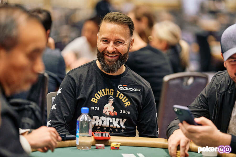 Daniel Negreanu během WSOP od PokerGO.com