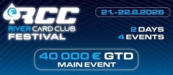River Card Club festival v Grand Casinu Aš