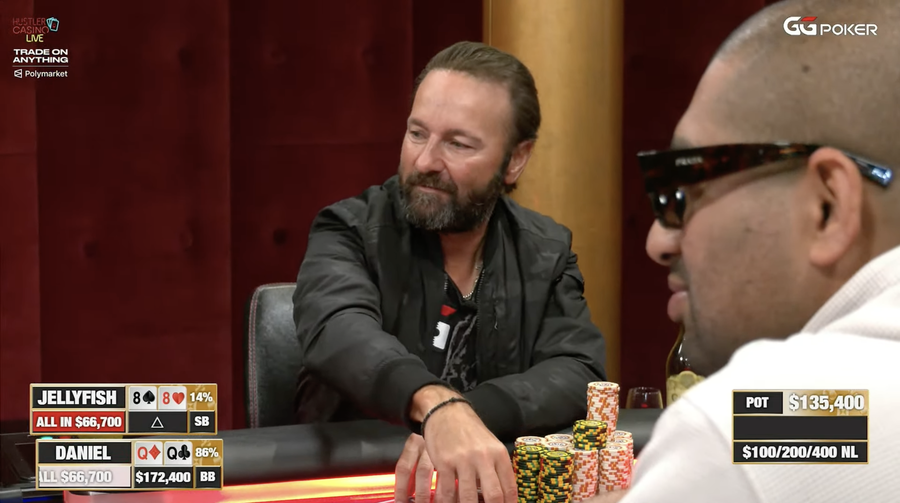 Daniel Negreanu v&nbsp;Hustler Casino Live