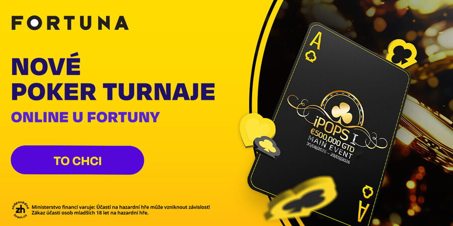 Zahrajte si iPOPS sérii na herně Fortuna Poker
