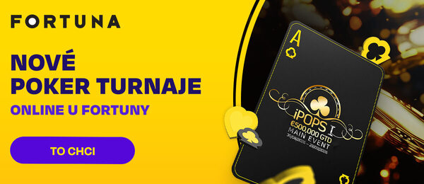 Zahrajte si iPOPS sérii na herně Fortuna Poker
