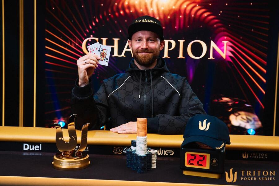 Alex Boika na Triton Poker Series v&nbsp;Jeju