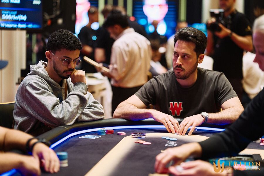 Reda Achnit na Triton Poker Series v&nbsp;Jeju