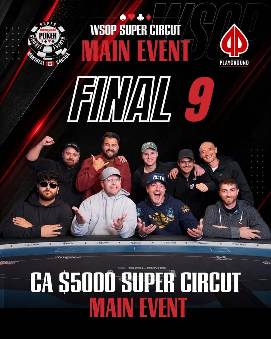 Finalisté WSOP Super Circuit Main Eventu