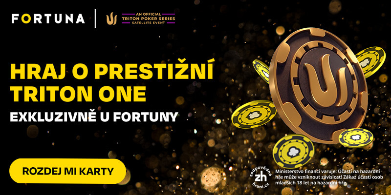 Kvalifikujte se na prestižní TRITON ONE s&nbsp;Fortunou