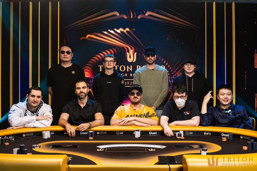 Silná sestava na finálovém stole Triton Main Eventu