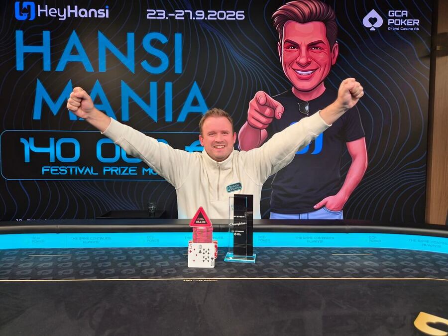 Kevin Voss získal titul v&nbsp;Hansimania Main Eventu