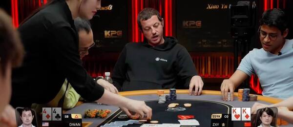 Dwanův risk se 4-4 preflop za 840 BB