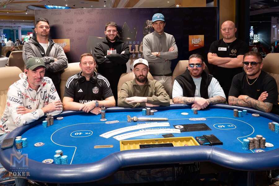 Finalový stůl EPC Masters