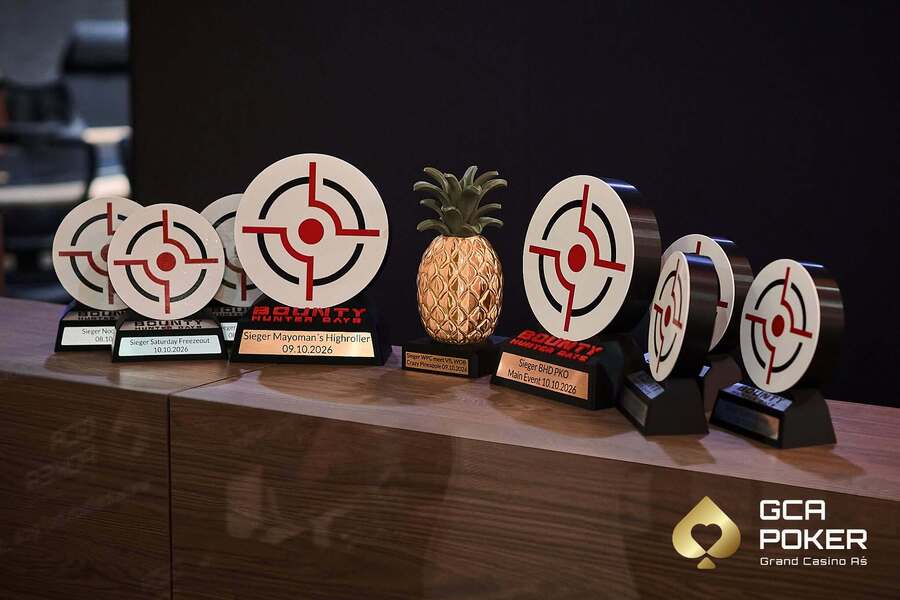 Trofeje pro vítěze v&nbsp;turnajích BHD