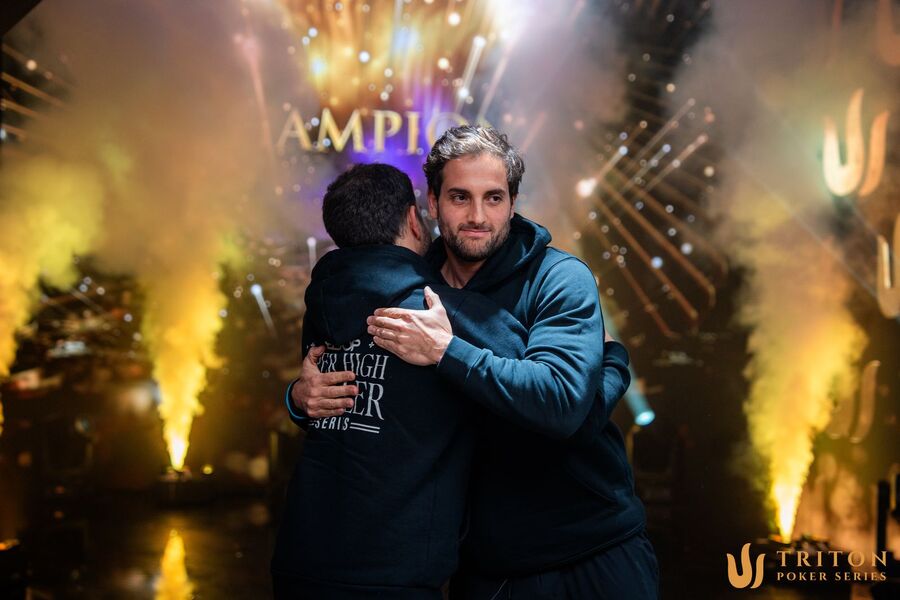 Joao Simao na Triton Poker Series