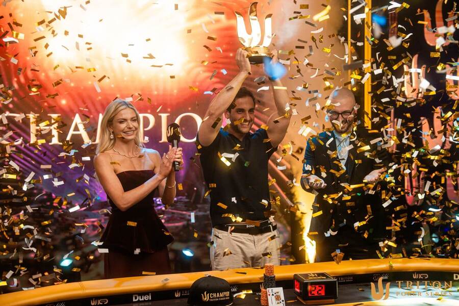 Obří výhra Simaa na Triton Poker Series