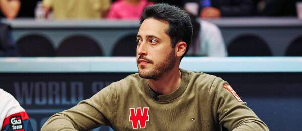 Adrian Mateos na WSOP od PokerGO.com