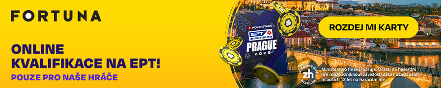 Hrajte online kvalifikace na EPT v&nbsp;Praze 2026