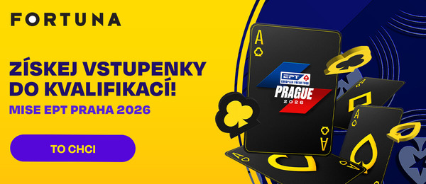 Vyhrajte vstupenku do kvalifikace na EPT ve Fortuna Misi